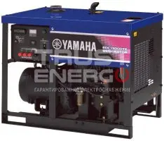 Дизельный генератор Yamaha EDL 13000 TE с АВР Открытая на раме Kubota  trustenergo.ru