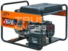 Бензиновый генератор RID RH 10000 E с АВР Открытая на раме Honda GX630 trustenergo.ru
