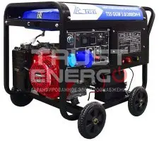 Сварочные генератор ТСС GGW 5.0/200EDH-R Открытая на раме Honda GX390 trustenergo.ru