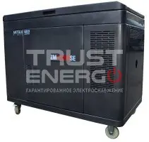 Бензиновый генератор Mitsui Power ZM 12500 SE кожухе В кожухе  ZX 2V78 FD trustenergo.ru
