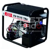 Бензиновый генератор Fogo FH9540TRA Открытая на раме Honda GX390 trustenergo.ru
