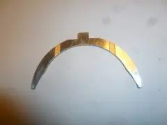 Полукольцо упорное нижнее вала коленчатого TDQ 25 4L/Thrust piece