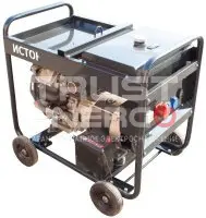 Бензиновый генератор Исток АБ10-Т400-ВМ111Э с АВР Открытая на раме Loncin LC2V78F-2 trustenergo.ru

