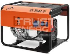 Бензиновый генератор RID RH 7540 PA Открытая на раме Honda GX390 trustenergo.ru
